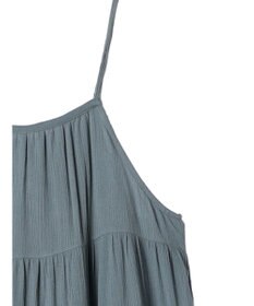 Green Parks 楊柳クレープボリュームキャミワンピース