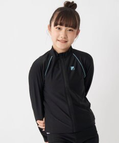 OP／FILA 【FILA】スタンドカラー長袖フルジップラッシュガード