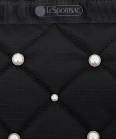 LeSportsac LG EMERALD TOTE W/ PEARLS/ミッドナイトパール
