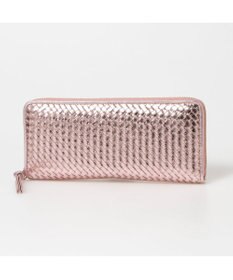 UNBILLION ペルケ perche / レザーメッシュ・ジャバラカード長財布