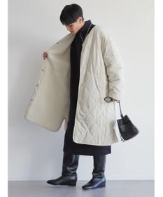 AMERICAN HOLIC 【WEB限定】あったかリバーシブルキルティングコート