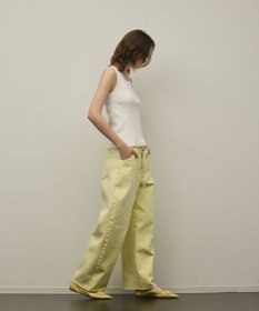 GRACE CONTINENTAL リブニットタンクトップ