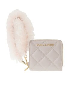 Maison de FLEUR チュールストラップウォレット