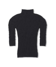 Chacott 【ノーソーイングニット】ローズシアーレースハイネックトップ