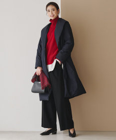 ICB L 【新色追加】ソフトカシミヤミックス ハイネックニット