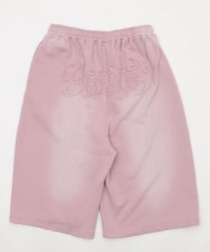 WEGO 【ユニセックス着用ITEM/ウエストゴム】ダメージアップリケショートパンツ