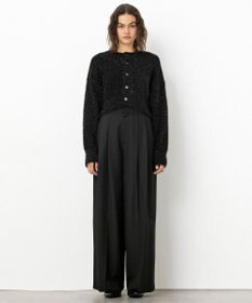 NAVE 【Nave・洗える】2WAYツイル ワイドパンツ