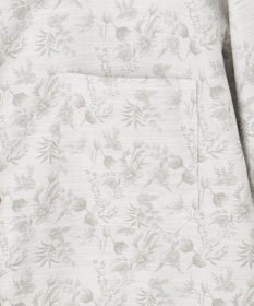 JOSEPH ABBOUD 【キングサイズ・自然な光沢感】コットンビエラフラワープリント シャツ