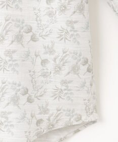 JOSEPH ABBOUD 【キングサイズ・自然な光沢感】コットンビエラフラワープリント シャツ