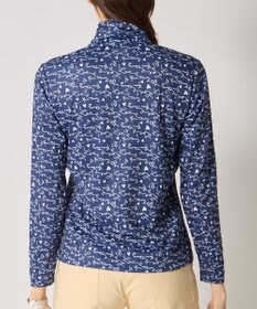 FILA GOLF／marie claire 【marie claire SPORT】 ハーフZIP長袖シャツ