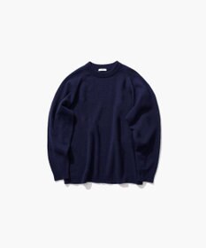 ATON WOOL COTTON BRUSHED | クルーネックセーター - UNISEX