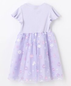 ANY KIDS 刺繍チュールワンピース