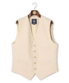 J.PRESS MEN 【J.PRESS ORIGINALS】Cotton Polyester Drill Over Odd Vest / Japan Made