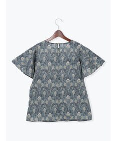 Te chichi 【LIBERTY FABRICS】フレアスリーブブラウス