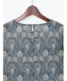 Te chichi 【LIBERTY FABRICS】フレアスリーブブラウス