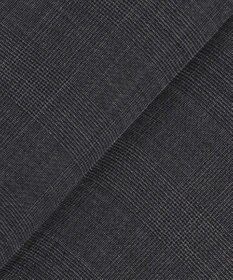 J.PRESS MEN 驚きの軽さ【洗える / 高通気性 / ストレッチ性 / 防シワ】グレナカートチェック スラックス / ノータック