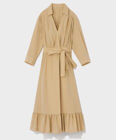 GRACE CONTINENTAL カシュクールシャツワンピース