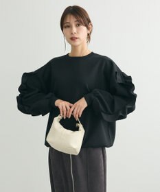 Green Parks ・ｓｗｉｎｇ　ｂｙ　フリルスリーブプルオーバー