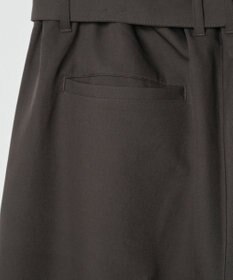 WEGO トロミ　ベルト付きワイドスラックス