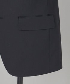 GOTAIRIKU フォーマルシーンにも対応可【ロングシーズン対応】WOOL×POLYESTER ベーシックスーツ（ブラック）