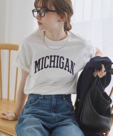 WEGO 【ANGIE VINTAGE】カレッジロゴプリントTee