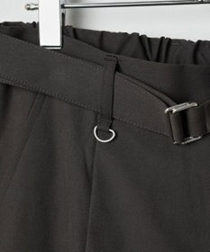 WEGO トロミ　ベルト付きワイドスラックス