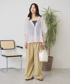 AMERICAN HOLIC シアーフーディーシャツ