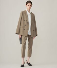 ICB L ウール2WAYストレッチ ダブルブレストジャケット