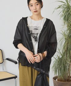 AMERICAN HOLIC シアーフーディーシャツ