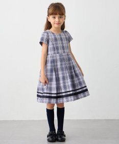 ANY KIDS 【2点セット】セーラージャケット+チェックワンピース