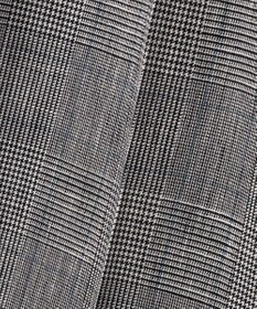 uncrave グレンチェック ワイドパンツ