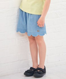 ANY KIDS 裾 スカラップ パンツ