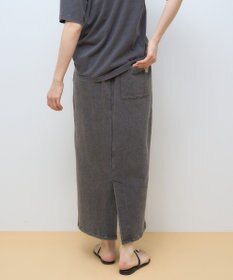 AMERICAN HOLIC DISCUS 加工裏毛ナロースカート