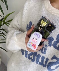 WEGO ミニラッキーチャームモンスターぬいぐるみキーホルダー