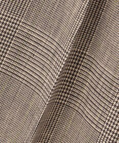 uncrave グレンチェック ワイドパンツ