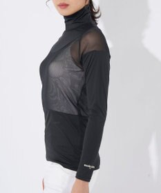 FILA GOLF／marie claire 【Marie claire sports】ハイネックメッシュアンダーシャツ