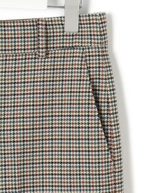 23区 ライトツイード チェック ハーフパンツ