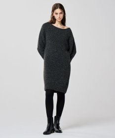 uncrave 【手洗い可】アルパカニット ワンピース（uncrave WHITE）