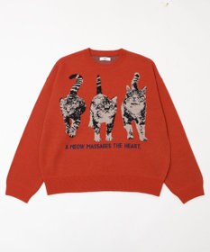 WEGO アニマルジャガードニットプルオーバー