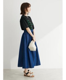 Green Parks Ｉ　デニムハギロングスカート