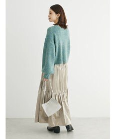 Green Parks ・ＥＬＥＮＣＡＲＥ　ＤＵＥ　ミックスシャギーニット