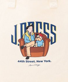 J.PRESS MEN 【AaronChang】【UNISEX】コットンキャンバス トートバック