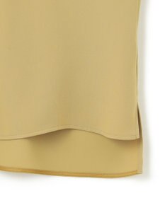 ICB L 【洗える】ライトダブルクロス クロップドシャツ