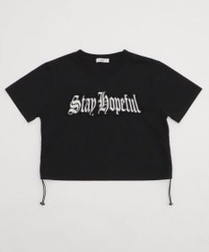 WEGO グラフィックサイドドロストショートT