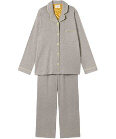 une nana cool 【綿100%】やわらか杢フライスパジャマ MADE WITH LIBERTY FABRIC