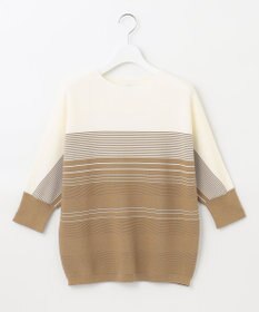 J.PRESS LADIES 【洗える】 ガータードルマンWG ニット