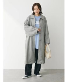 Green Parks ・ＥＬＥＮＣＡＲＥ　ＤＵＥ　ジャカードステンカラーコート