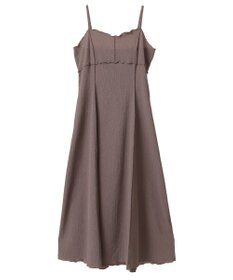 earth music&ecology ＳＥＴ２点ギャザーカットカーデ＋キャミワンピース