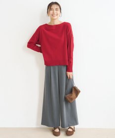 UNFILO 【前後着用可能】マイビューティニット 2WAYカーディガン