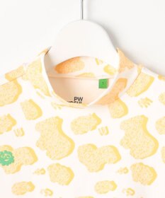 PW CIRCULUS 【永嶋花音プロ着用アイテム】【UV遮蔽率99.5% UVカット / 速乾 / ストレッチ】【WOMEN】アニマルドットモックT ゴルフウェア レディース